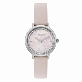 Olivia Burton Signature Honeycomb Ultra Slim Ladies Watch 24000270