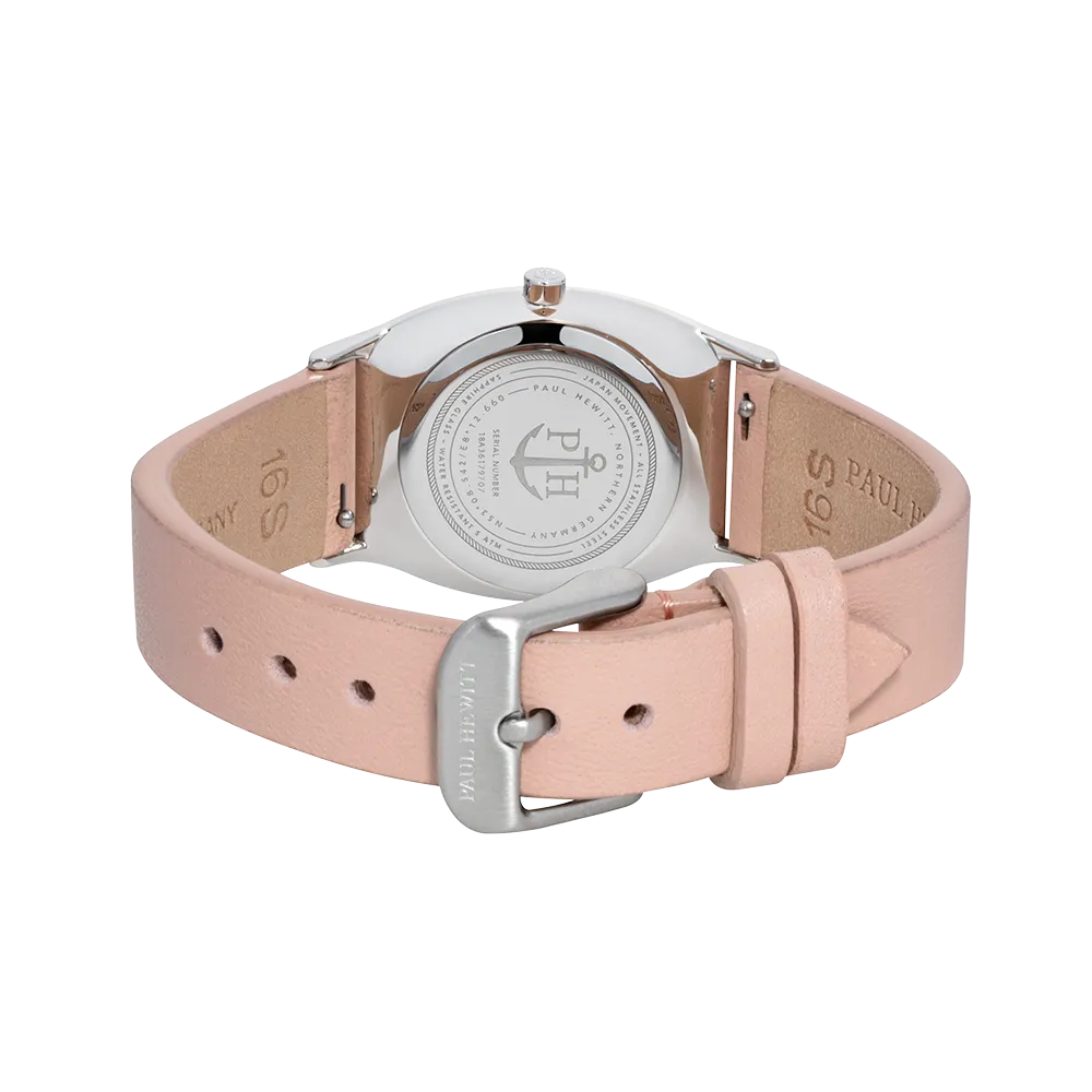 Paul Hewitt Modern Edge Silver Sunray Nude Watch