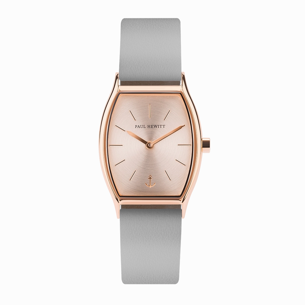 Paul Hewitt Modern Edge Rose Sunray Graphite Watch
