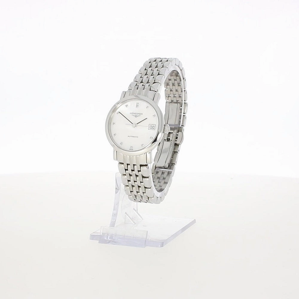 Pre Owned Longines Elegant Collection Ladies Watch L4.309.4.87.6 RW0624 Papers (2022)