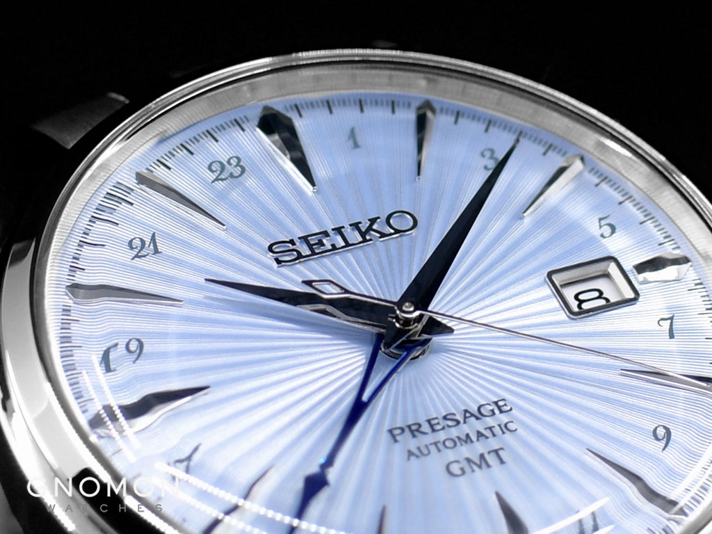 Presage Cocktail Time GMT Blue Ref. SARY241
