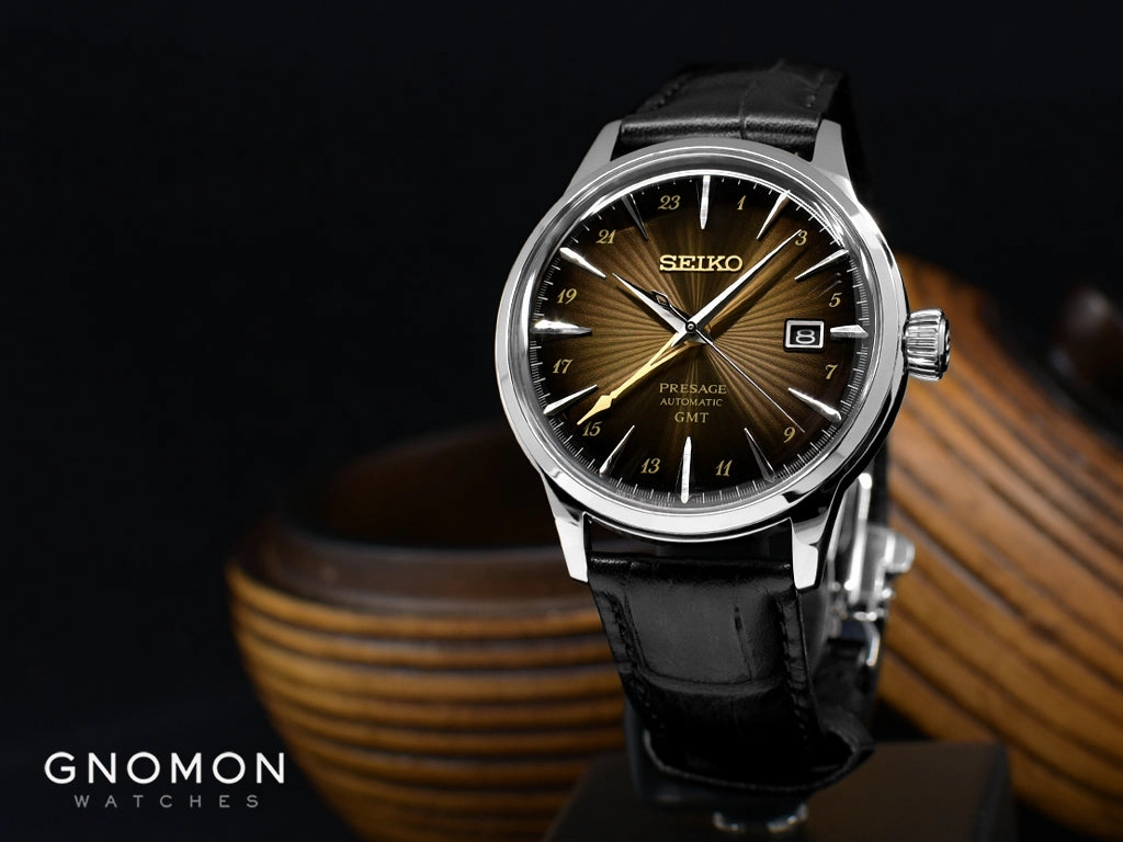 Presage Cocktail Time GMT Brown Ref. SARY243