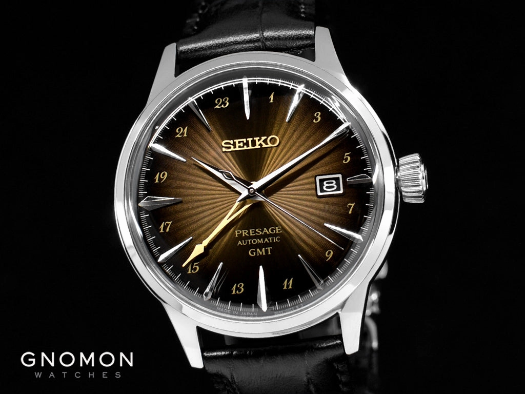 Presage Cocktail Time GMT Brown Ref. SARY243