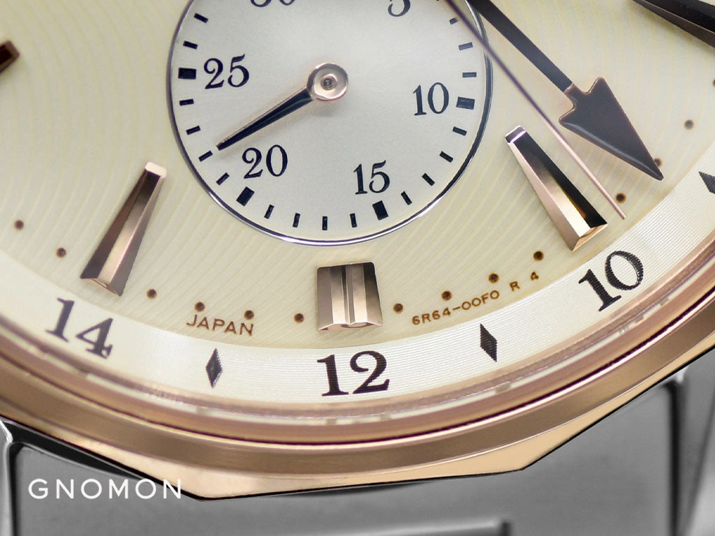 Presage Ocean Traveler GMT Champagne Ref. SARF012