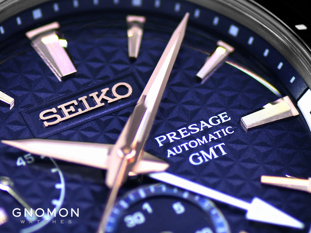 Presage Sharp Edged GMT Akebono - Ltd Ed 2000pcs Ref. SARF023