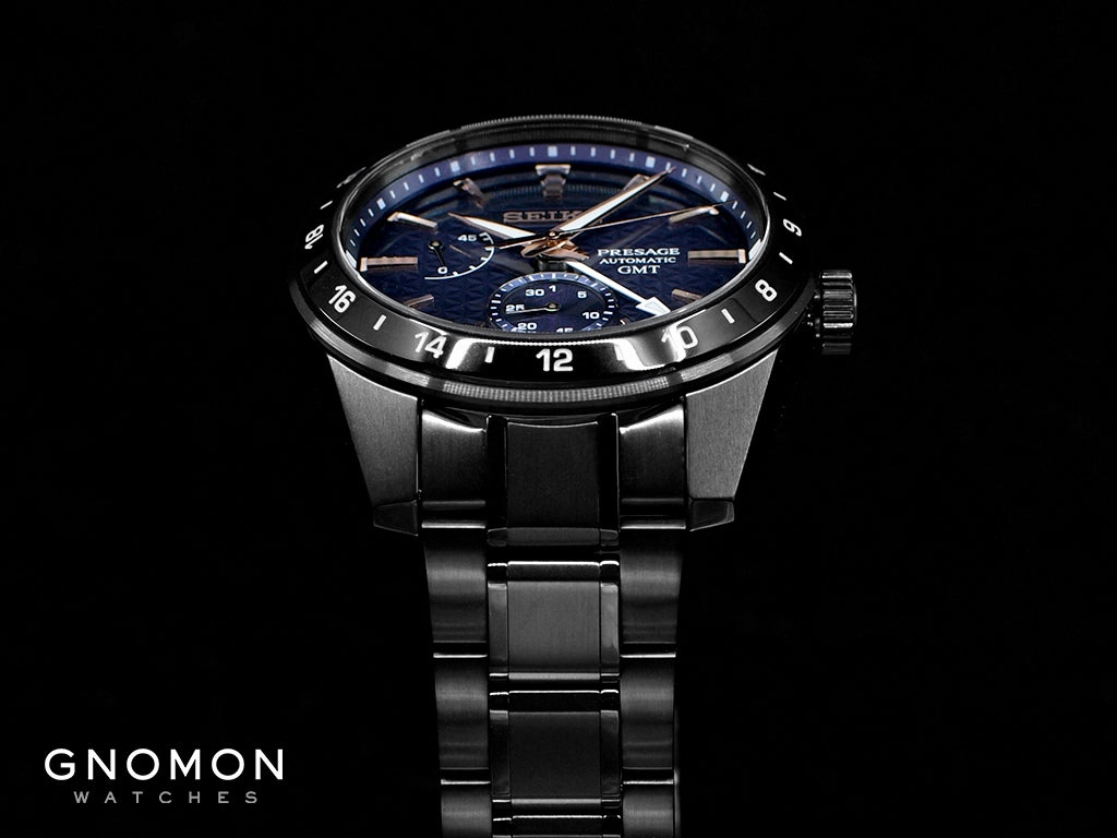 Presage Sharp Edged GMT Akebono - Ltd Ed 2000pcs Ref. SARF023