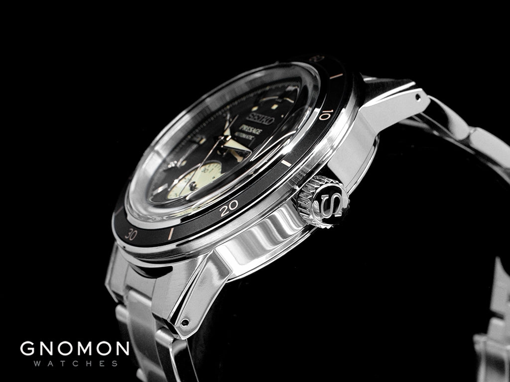 Presage Style60s Power Reserve Black Ref. SARY211