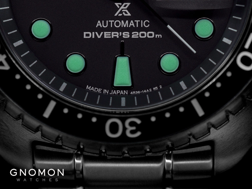 Prospex 200M Automatic Turtle The Black Series Ref. SBDY127