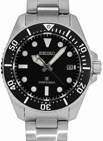 Prospex 200M Diver Scuba Solar Black Ref. SBDJ063