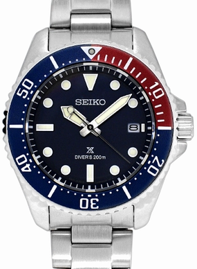 Prospex 200M Diver Scuba Solar Blue Ref. SBDJ061
