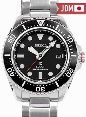 Prospex 200M Scuba Diver Solar Black Ref. SBDJ051