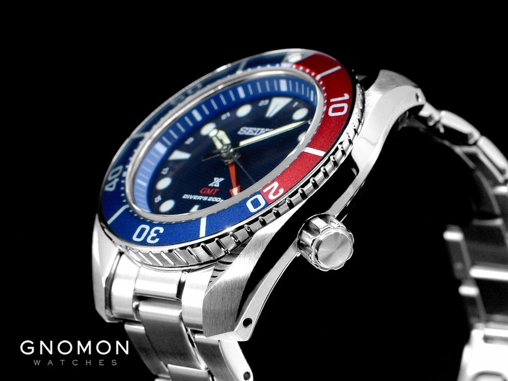 Prospex 200M Sumo Solar Blue/Red GMT Ref. SBPK005
