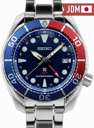 Prospex 200M Sumo Solar Blue/Red GMT Ref. SBPK005