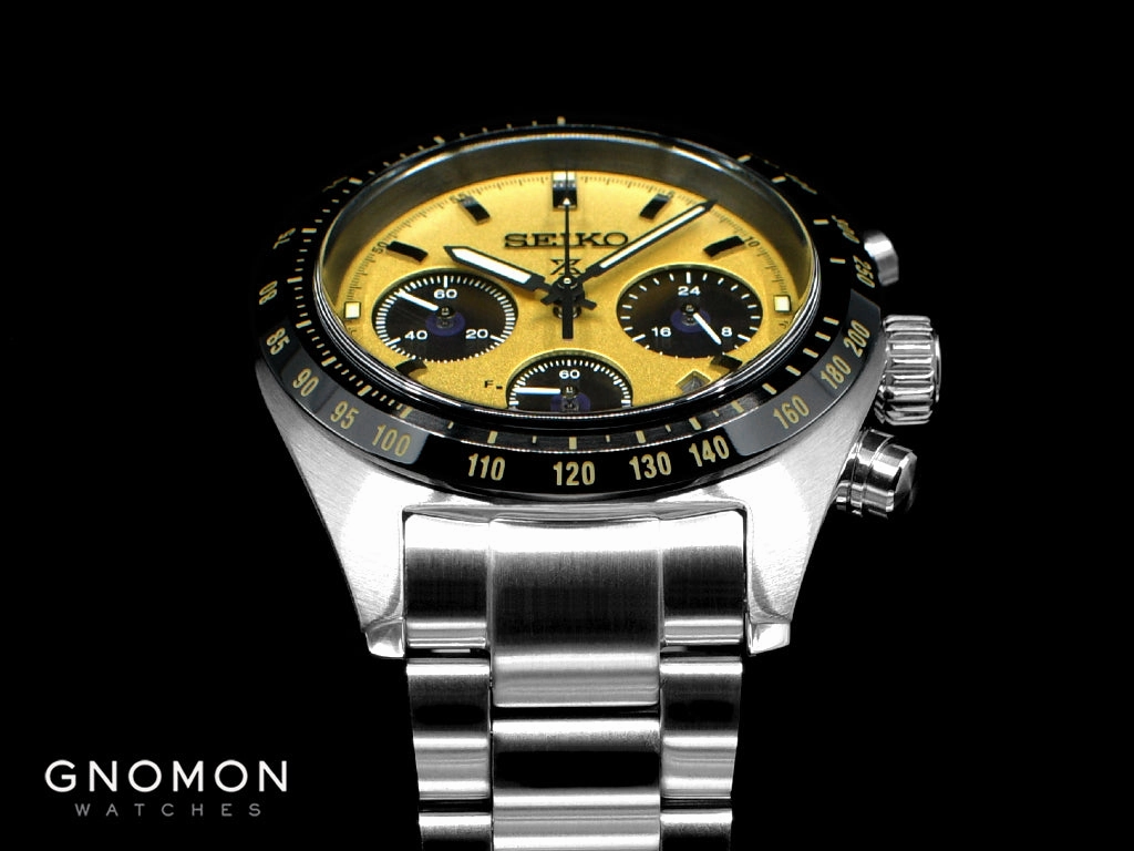 Prospex Speedtimer Chronograph Gold Ref. SBDL089