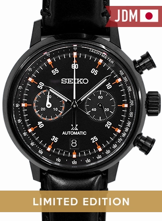 Prospex Speedtimer Chronograph Mechanical Full-Black - Ltd Ed 600pcs Ref. SBEC019