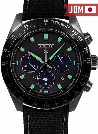 Prospex Speedtimer Solar Chronograph The Black Series Ref. SBDL105