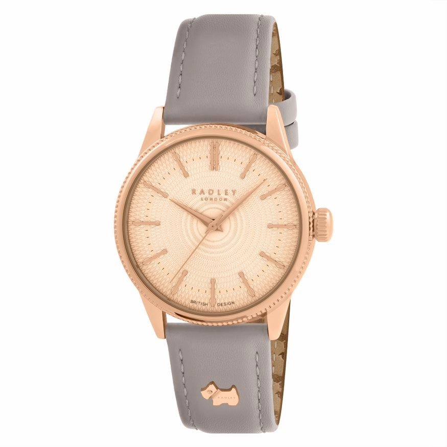 Radley Grey Leather Strap Ladies Watch RY21654