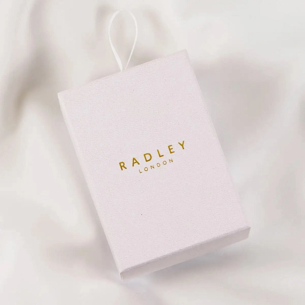Radley Heart Print Blue Silicone Strap Ladies Watch RY21376