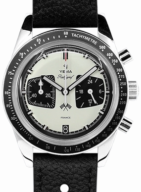 Rallygraf Meca-Quartz Chronograph Panda - Leather