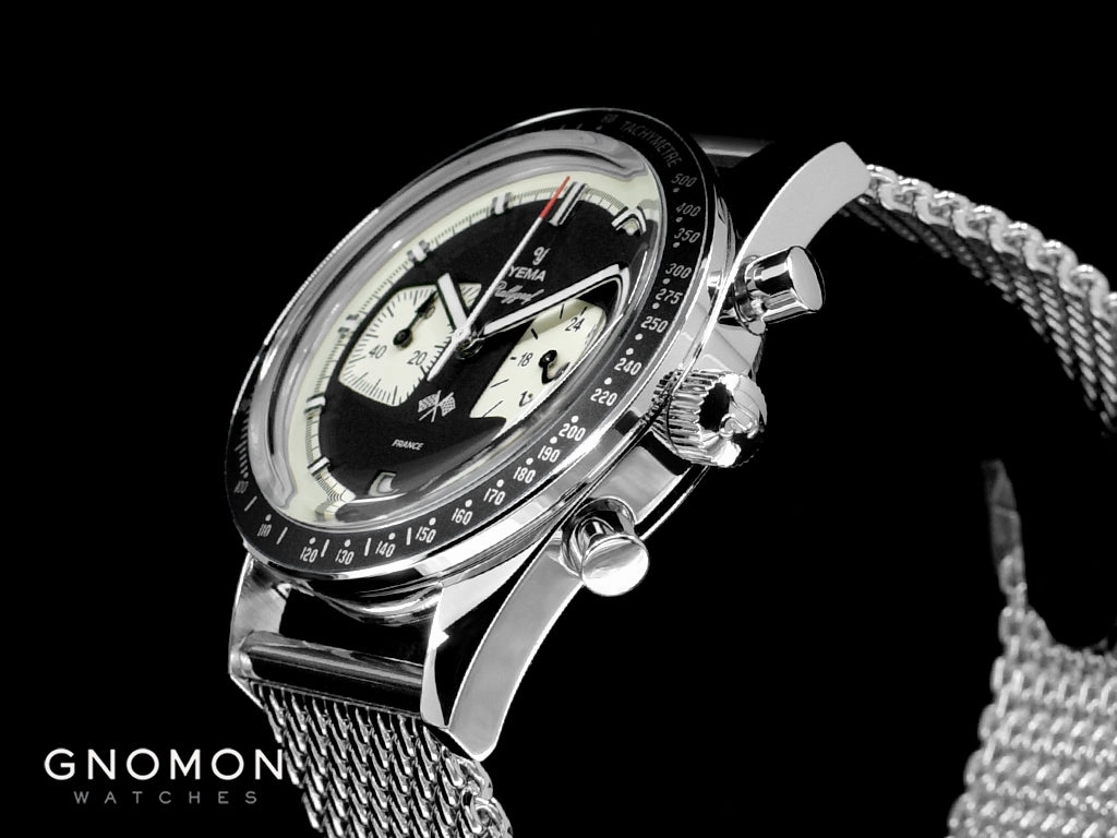 Rallygraf Meca-Quartz Chronograph Reverse Panda - Bracelet