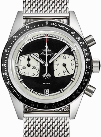 Rallygraf Meca-Quartz Chronograph Reverse Panda - Bracelet