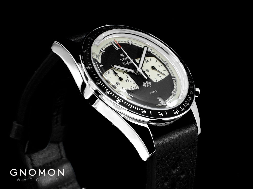 Rallygraf Meca-Quartz Chronograph Reverse Panda - Leather