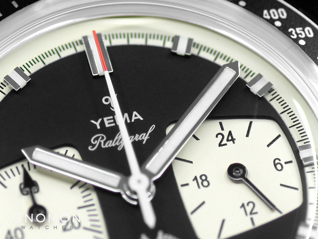 Rallygraf Meca-Quartz Chronograph Reverse Panda - Leather