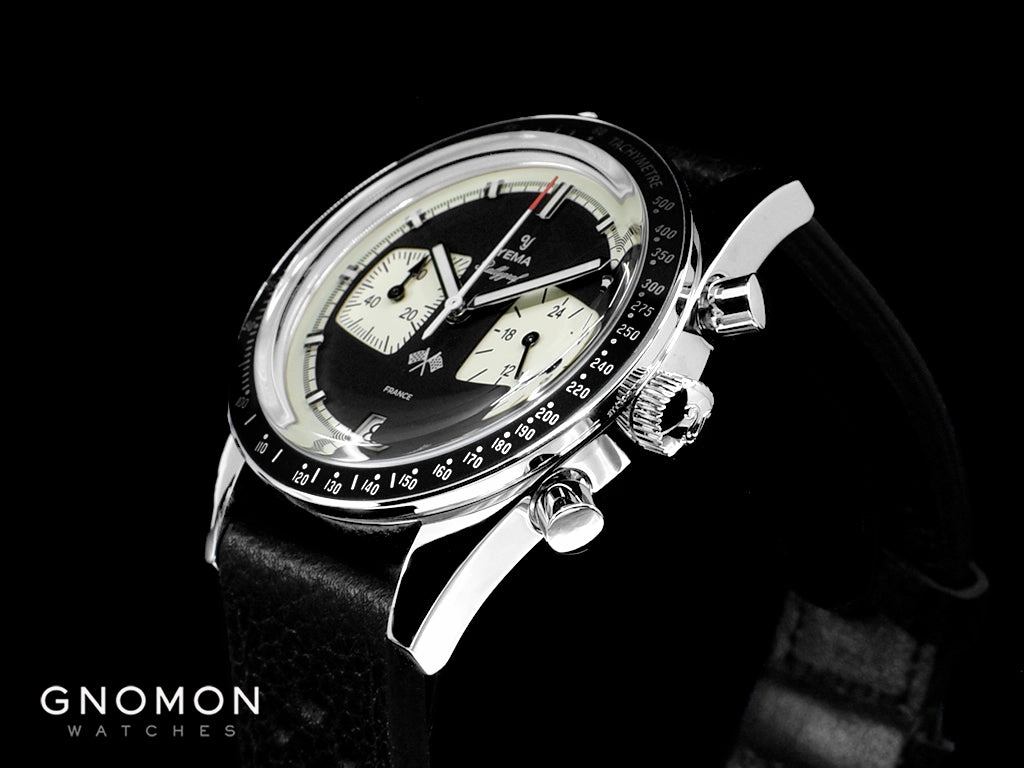 Rallygraf Meca-Quartz Chronograph Reverse Panda - Leather
