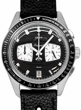 Rallygraf Meca-Quartz II Reverse Panda - Leather