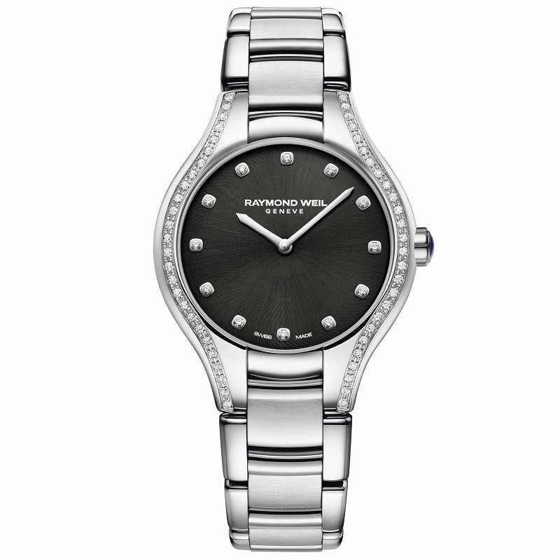 Raymond Weil Noemia Steel 52 Diamond Ladies Watch 5132-STS-20081