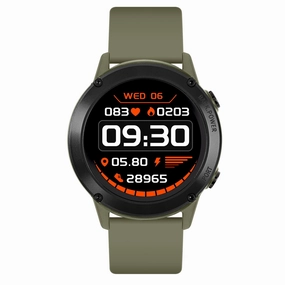 Reflex Active Series 18 Khaki Silicone Strap GPS Smart Watch