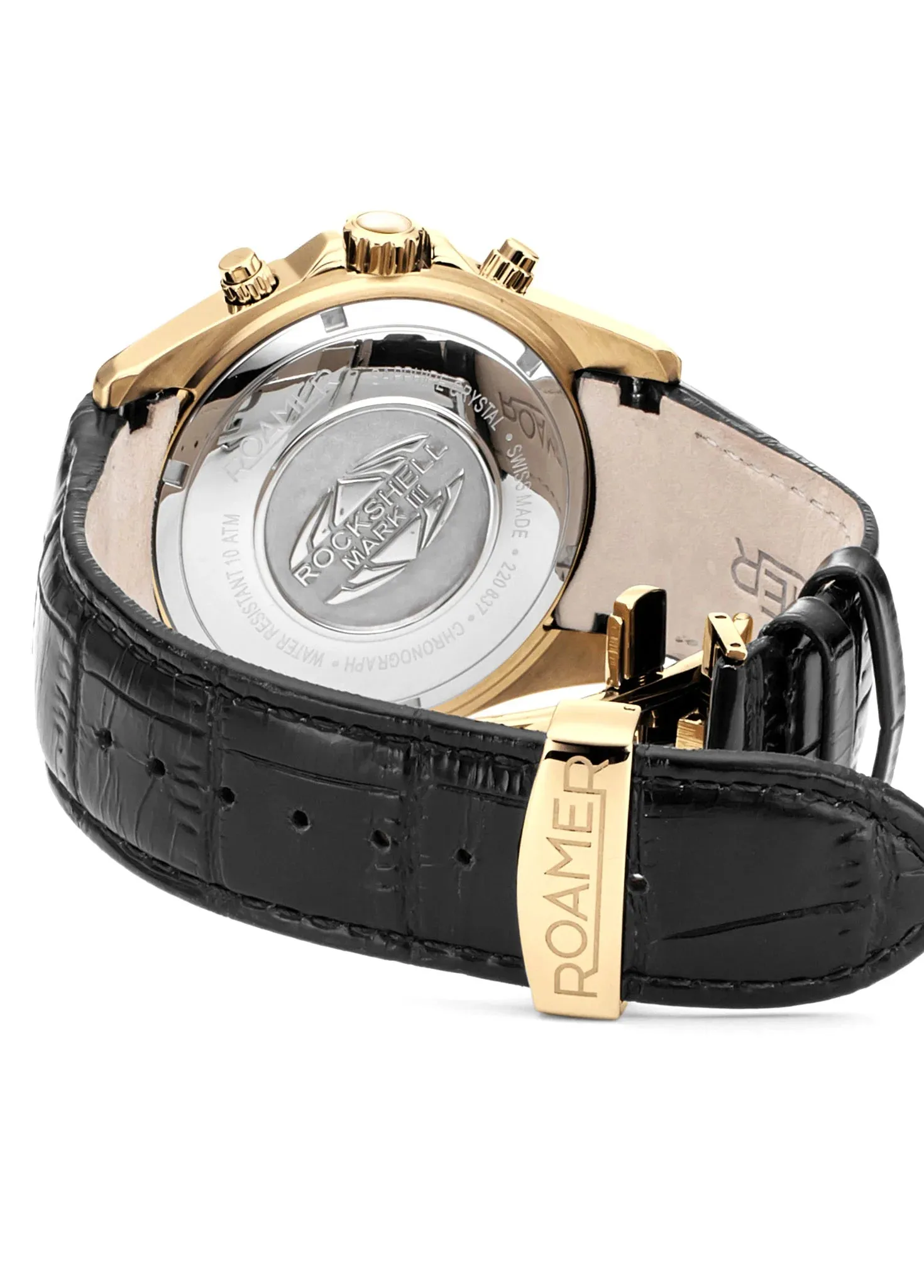 Roamer Rockshell Mark III Chrono 44mm Black Watch
