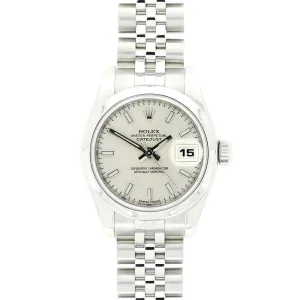Rolex Watch 179160 Lady Datejust Oyster Perpetual Pre Owned RW0463 Papers (2007)