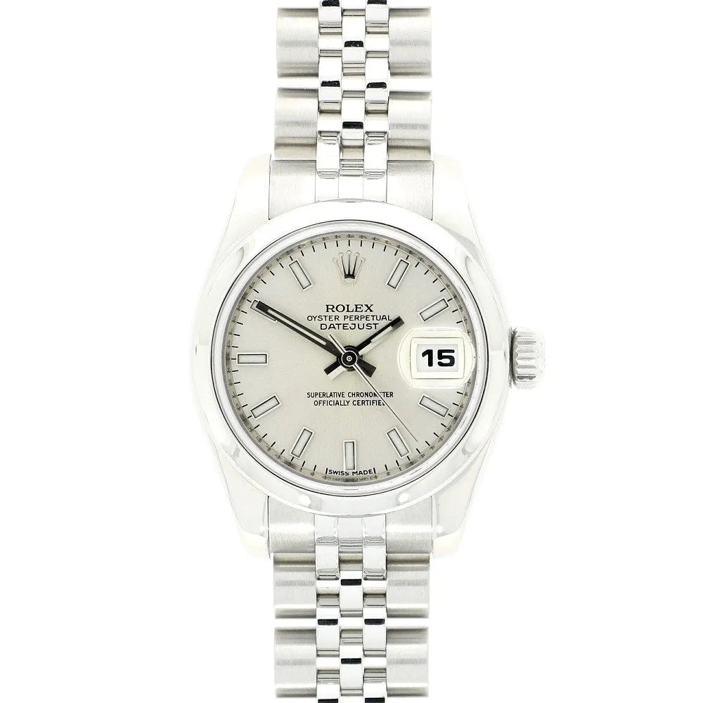 Rolex Watch 179160 Lady Datejust Oyster Perpetual Pre Owned RW0463 Papers (2007)