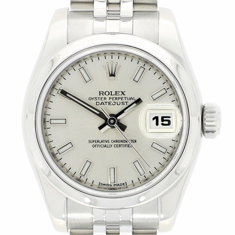 Rolex Watch 179160 Lady Datejust Oyster Perpetual Pre Owned RW0463 Papers (2007)