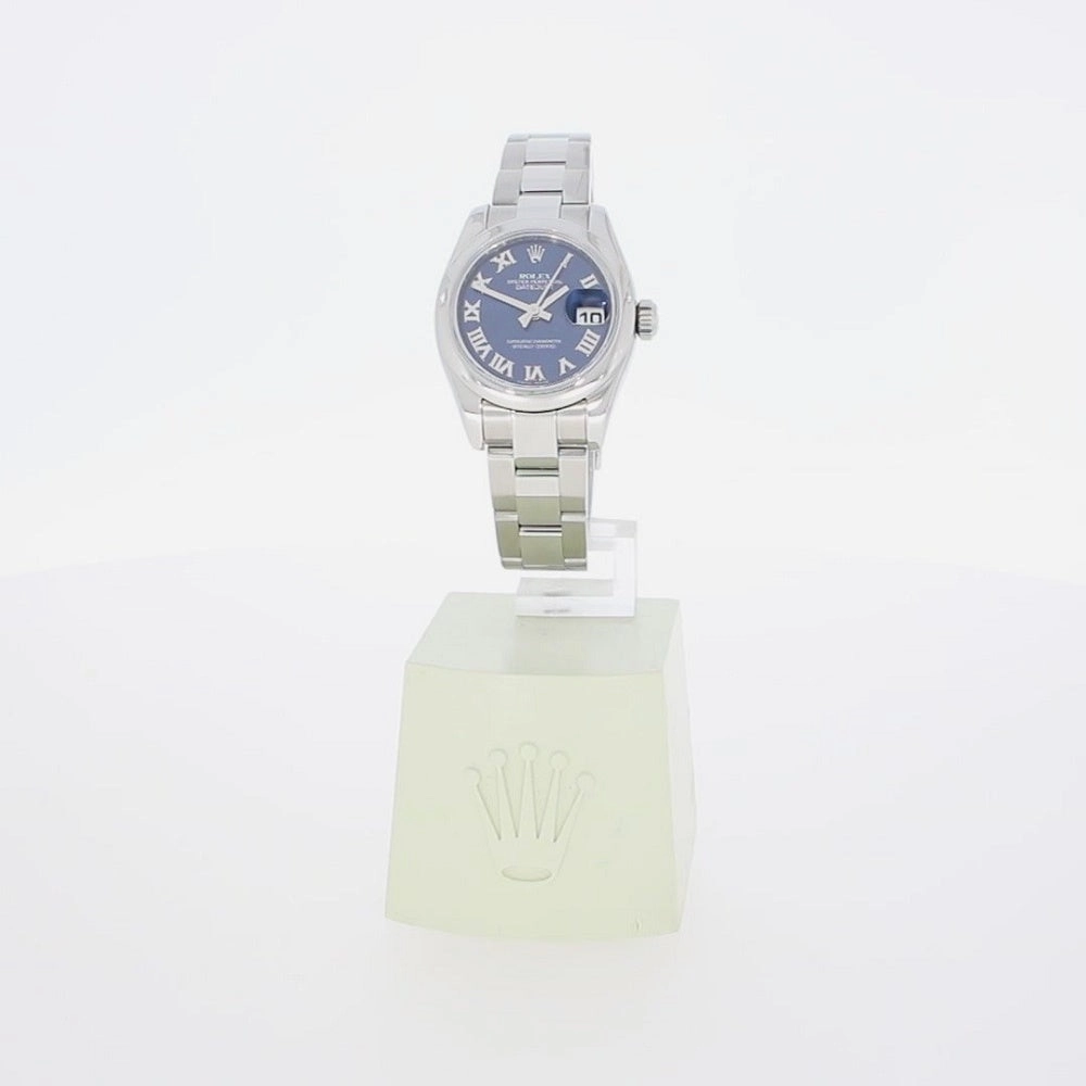 Rolex Watch Pre Owned Oyster Perpetual Lady Datejust 179160 RW0629 Papers (2016)