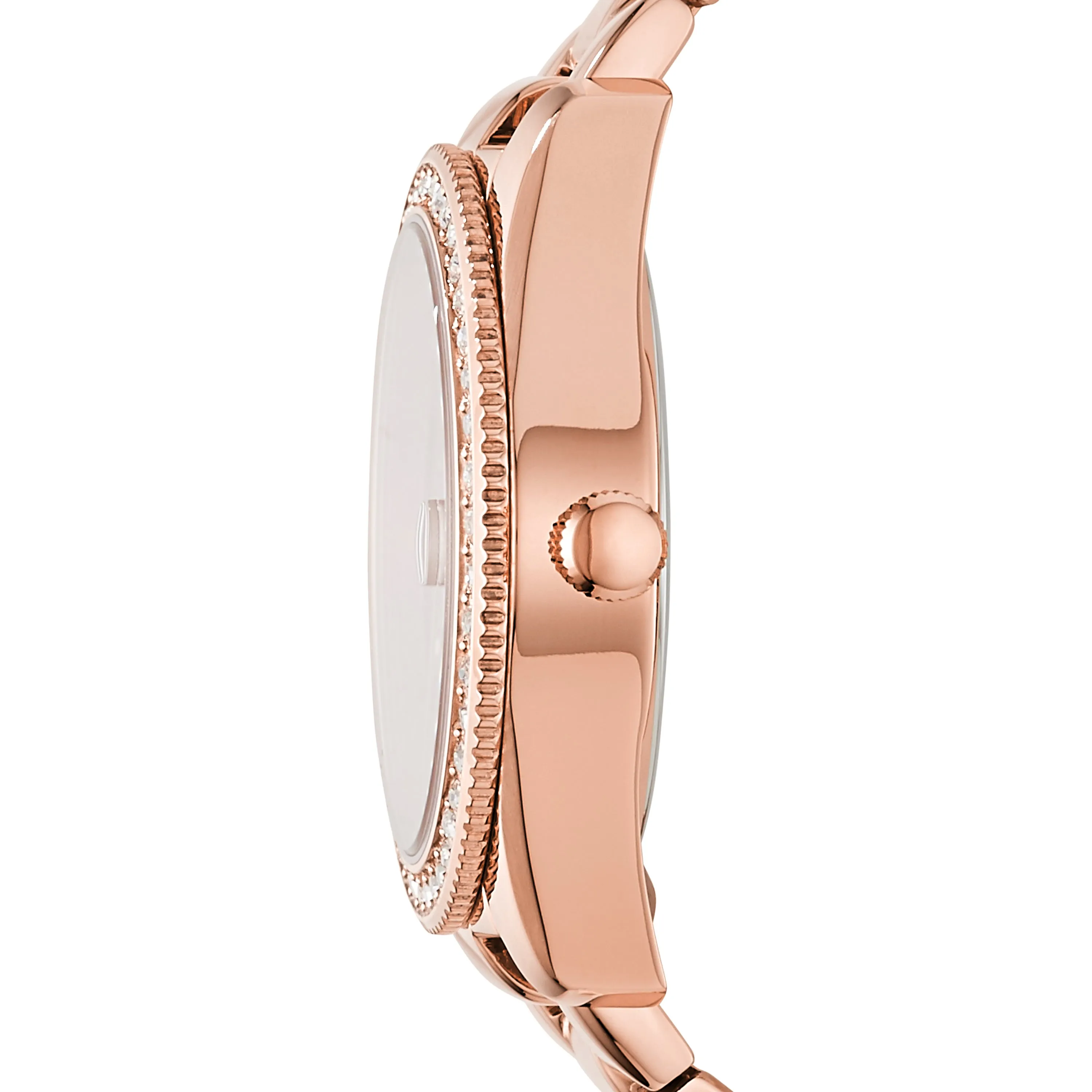 Rose Gold-Tone Fossil Scarlette Mini Stainless Steel Watch ES4318