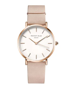 Rosefield The West Village Soft Pink Rosegold Watch WSPR-W73