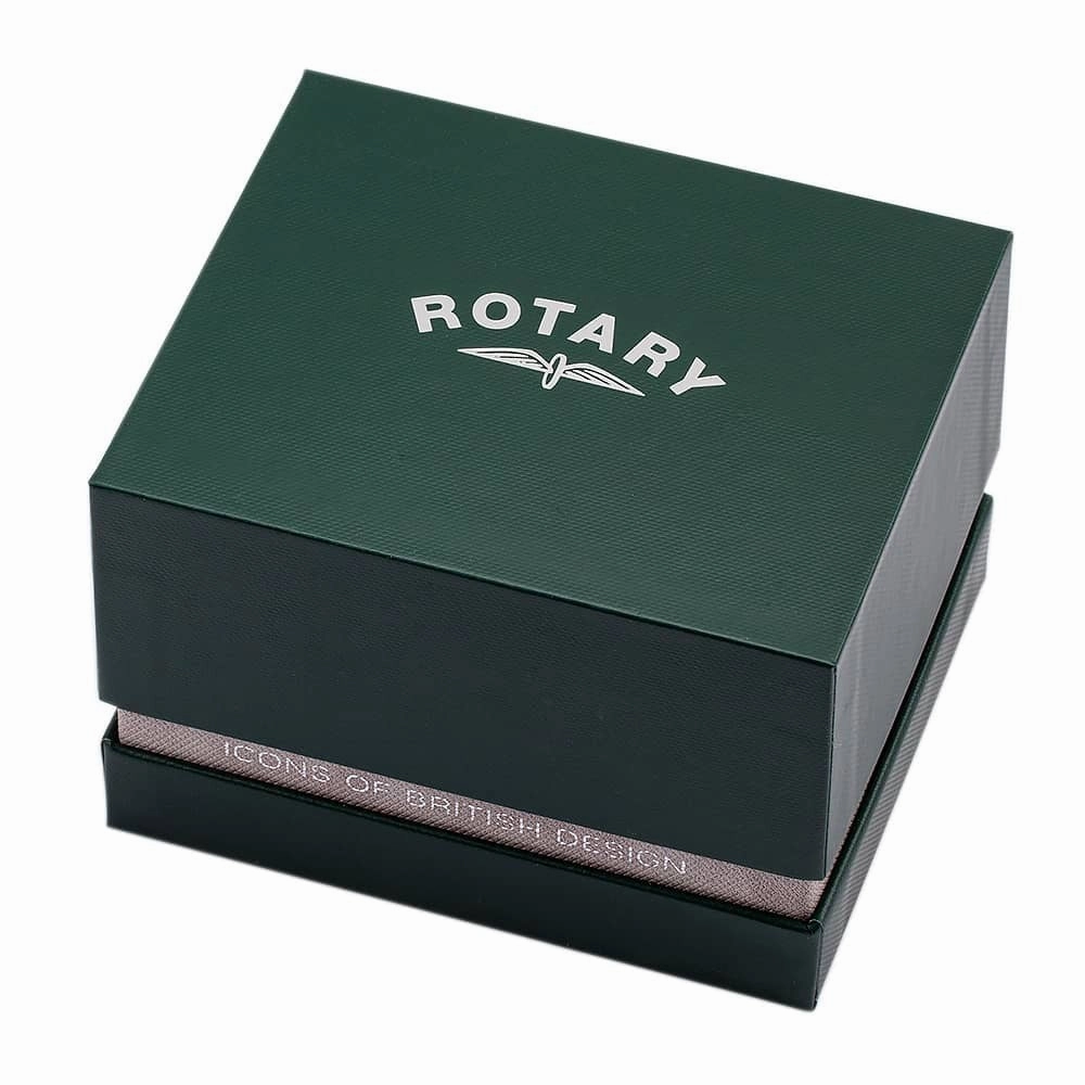 Rotary Dress Diamond Set Ladies Watch Two Tone LB05321/29/D