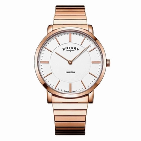 Rotary Expander Rose Gold Men's Watch GB02767/02
