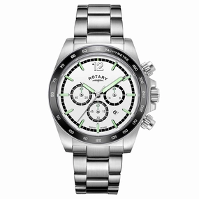 Rotary Henley Chronograph Stainless Steel Mens Watch GB05440/02