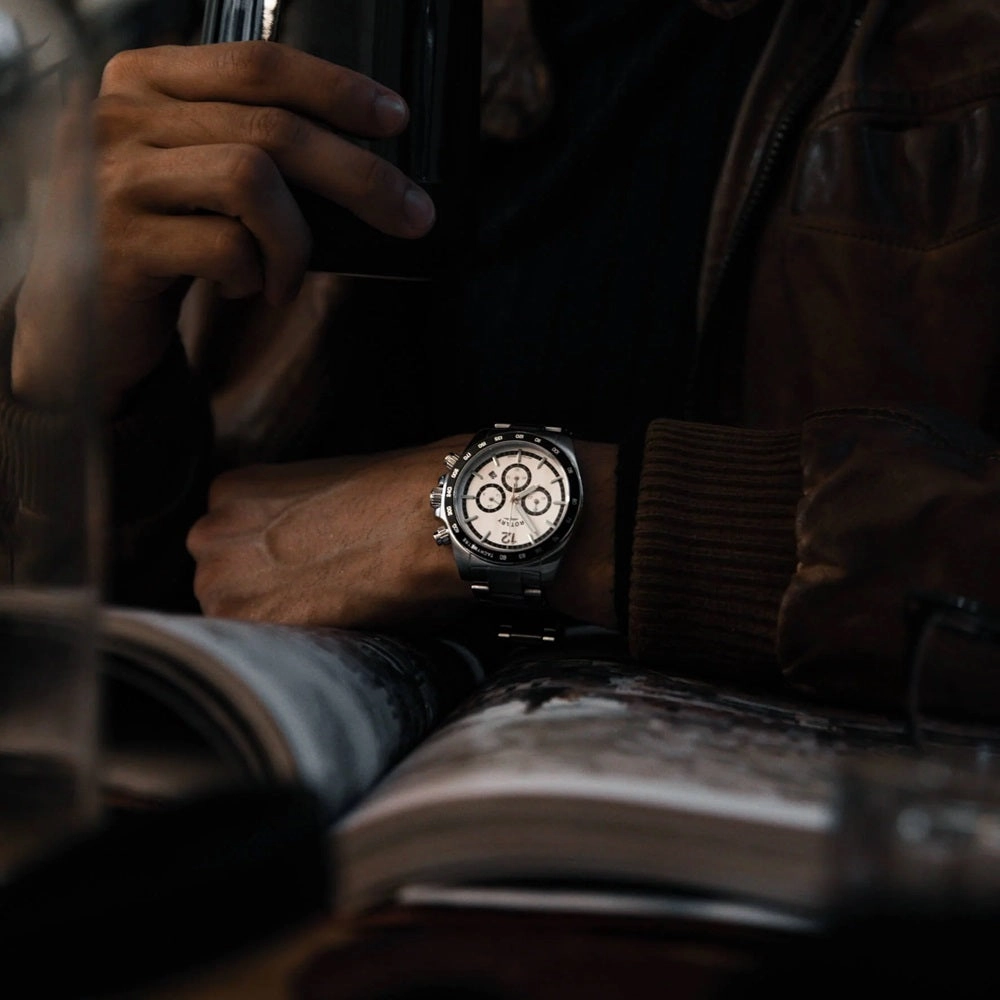 Rotary Henley Chronograph Stainless Steel Mens Watch GB05440/02