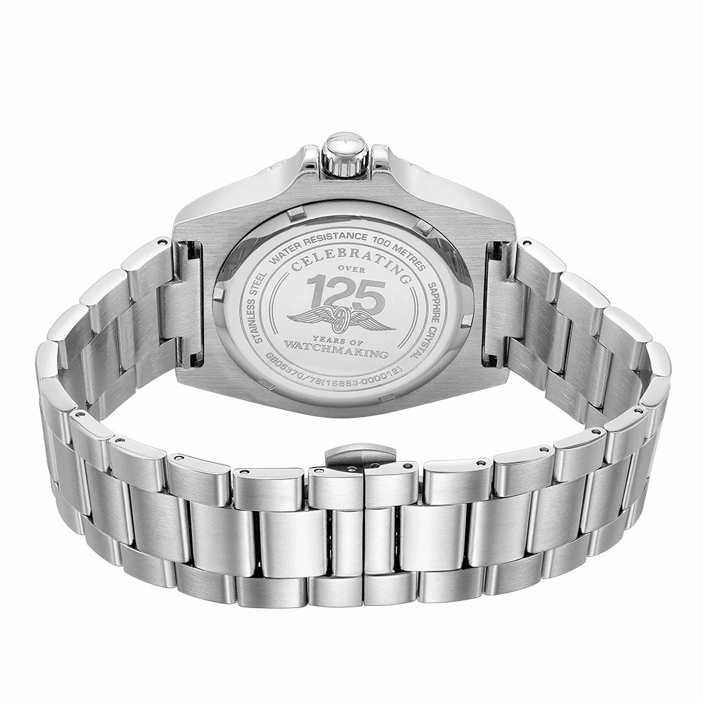 Rotary Henley Green Dial Stainless Steel Mens Watch GB05370/78