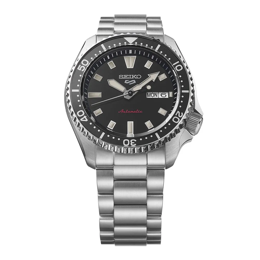Seiko 5 Sports SKX Redux in Kuru Black Automatic Watch SRPL85K1