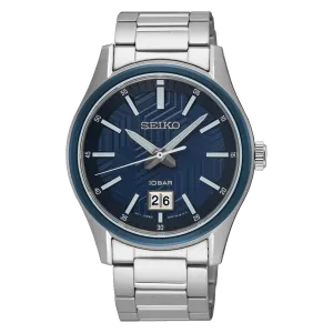 Seiko Essential Time Men Daywear SUR599P  Precision Quartz Movement