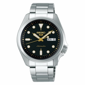 Seiko 5 Automatic Black Dial Mens Watch SRPE57K1