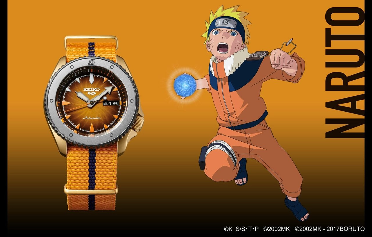 Seiko 5 Sports Automatic 100M - Naruto Uzumaki