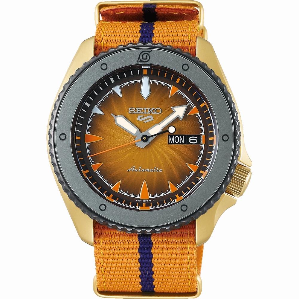 Seiko 5 Sports Automatic 100M - Naruto Uzumaki