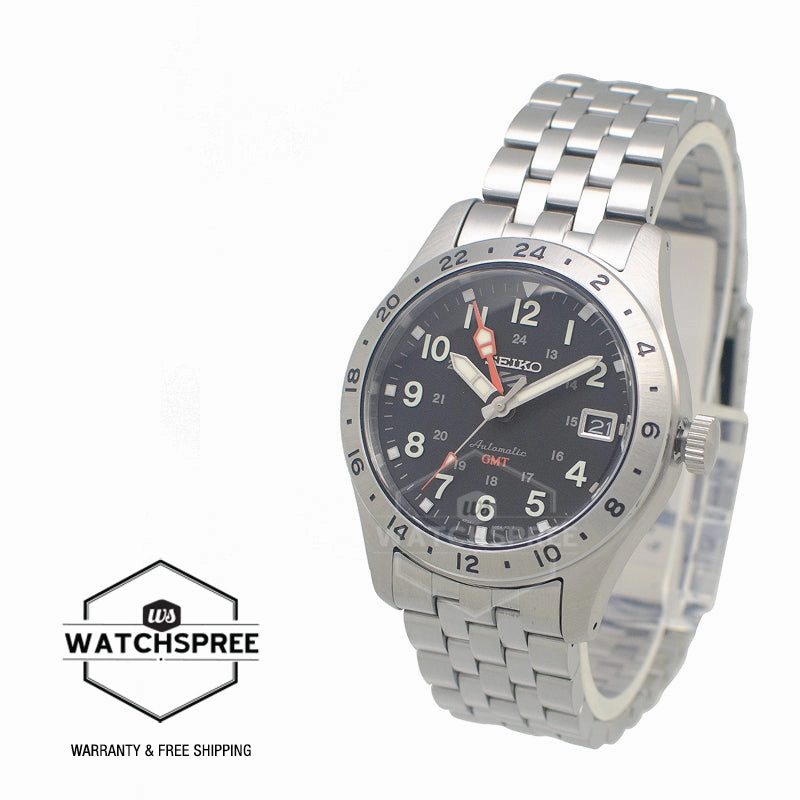 Seiko 5 Sports Automatic GMT Field Series Stainless Steel Band Watch SSK023K1
