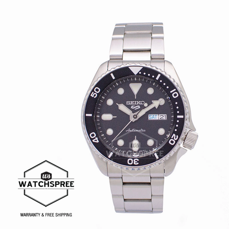 Seiko 5 Sports Automatic Silver Stainless Steel Band Watch SRPD55K1 (LOCAL BUYERS ONLY)